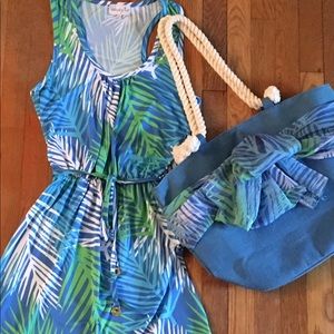Mud Pie Sundress & Tote